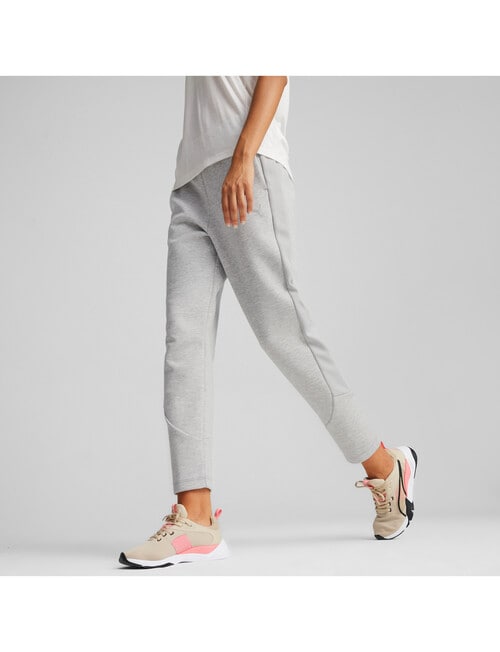 Puma Evostripe High Waist Pants, Light Grey product photo View 03 L