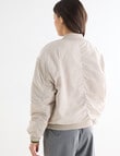 Mineral Cozza Bomber, Oat product photo View 02 S