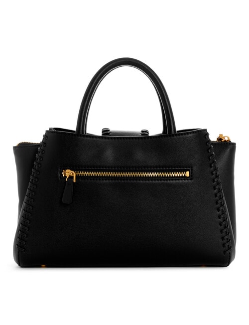 Guess Libera Small Girlfriend Satchel, Black product photo View 02 L