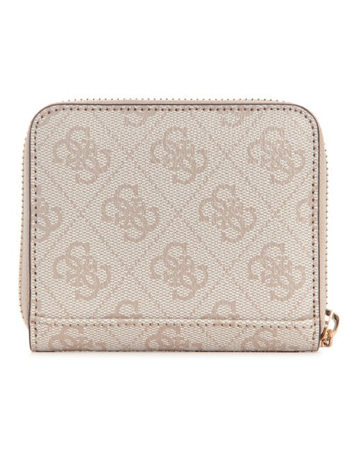 Guess Laurel Small Zip Around Wallet, Dove Logo product photo View 02 L