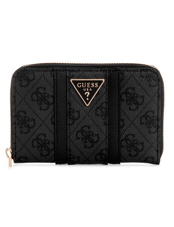 Guess Noreen Medium Zip Around Wallet, Coal Logo product photo