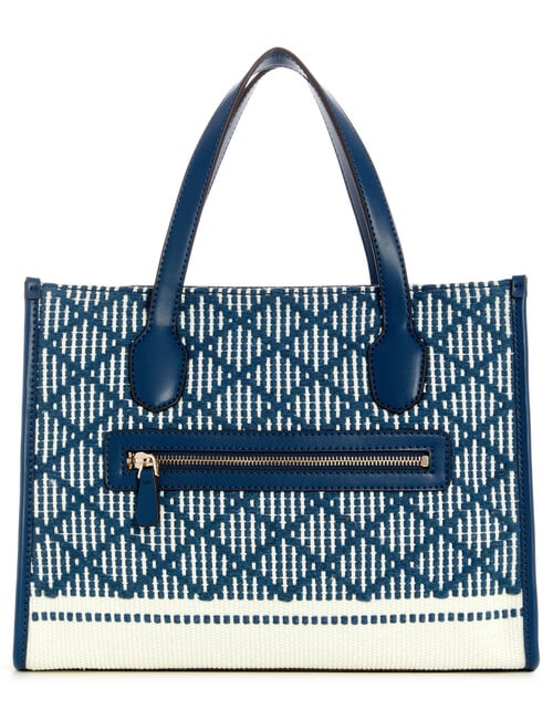 Guess Silvana 2-Compartment Canvas Tote Bag, Navy product photo View 02 L