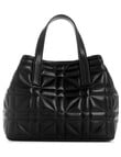 Guess Latona Mini Assia Tote Bag, Black product photo View 02 S