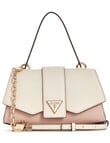 Guess Ilia Top Handle Flap Bag, Stone product photo