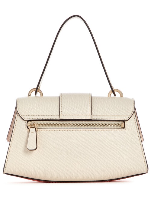 Guess Ilia Top Handle Flap Bag, Stone product photo View 02 L