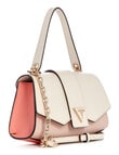 Guess Ilia Top Handle Flap Bag, Stone product photo View 03 S