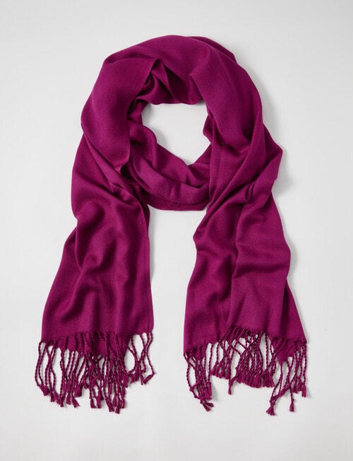 Boston + Bailey Classic Scarf, Mulberry product photo