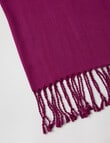 Boston + Bailey Classic Scarf, Mulberry product photo View 03 S