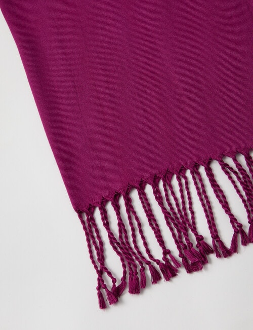 Boston + Bailey Classic Scarf, Mulberry product photo View 03 L