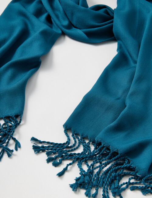 Boston + Bailey Classic Scarf, Teal product photo View 02 L