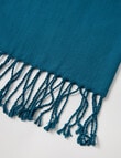 Boston + Bailey Classic Scarf, Teal product photo View 03 S