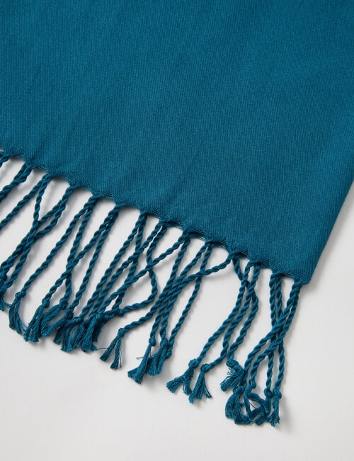 Boston + Bailey Classic Scarf, Teal product photo View 03 L
