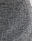 Oliver Black Tailored Pencil Skirt, Charcoal Check product photo View 04 S