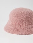 Boston + Bailey Fluffy Hat, Blush product photo View 04 S