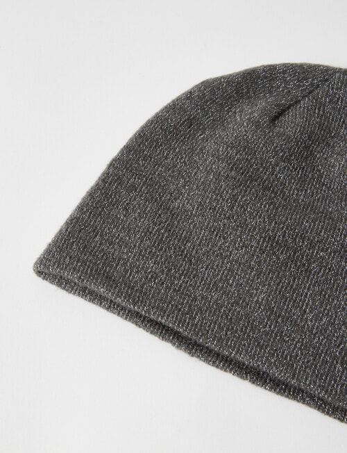 Whistle Accessories Shimmer Beanie, Charcoal product photo View 02 L