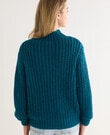 Zest Chunky Knit Jumper, Bright Teal product photo View 02 S