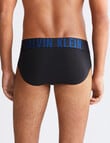 Calvin Klein Intense Power Hip Brief, 3-Pack, Black product photo View 03 S