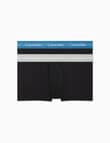 Calvin Klein Cotton Stretch Trunk, 2-Pack, Black product photo