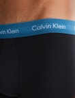 Calvin Klein Cotton Stretch Trunk, 2-Pack, Black product photo View 04 S