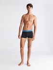 Calvin Klein Cotton Stretch Trunk, 2-Pack, Black product photo View 05 S