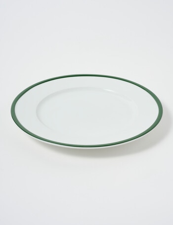 Amy Piper Bistro Dinner Plate, 27cm, Olive product photo