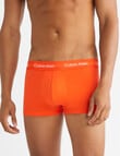 Calvin Klein Engineered Cotton Stretch Trunk, 3-Pack, Cherry Kiss, Eiffel Tower & Moss Gray product photo View 02 S