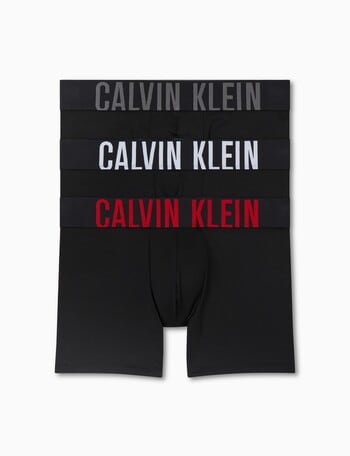 Calvin Klein Intense Power Boxer Brief, 3-Pack, Black product photo