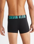 Calvin Klein Intense Power Cotton Trunk, 3-Pack, Black product photo View 03 S