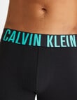 Calvin Klein Intense Power Cotton Trunk, 3-Pack, Black product photo View 04 S