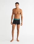 Calvin Klein Intense Power Cotton Trunk, 3-Pack, Black product photo View 05 S