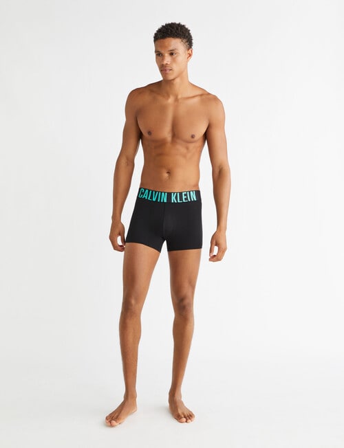 Calvin Klein Intense Power Cotton Trunk, 3-Pack, Black product photo View 05 L