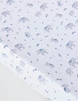 Little Textiles Change Pad Cover & Waterproof Liner Set, Elephants product photo View 06 S