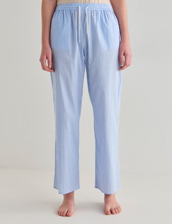 Mineral Sleep Stripe Pant, Blue product photo