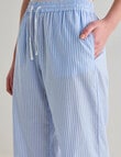 Mineral Sleep Stripe Pant, Blue product photo View 04 S