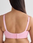 Lyric Soft Cup Cotton Wirefree Bra, Tea Rose, C - DD product photo View 02 S