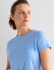 Superfit Short Sleeve Limitless Tee, Blue Halo product photo