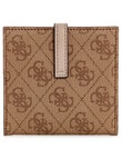 Guess Laurel Logo Slg Tab Card Case, Latte product photo View 02 S