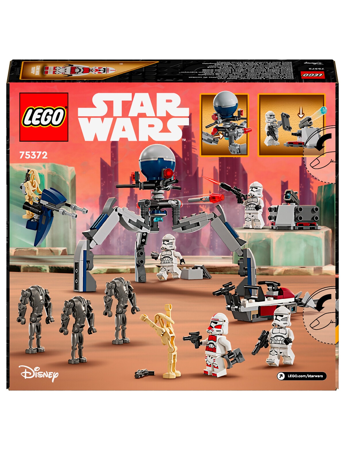 LEGO Clone Trooper™ & Battle Droid™ Battle Pack - 75372