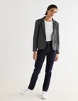 Jigsaw Herringbone Tidal Blazer, Grey product photo View 03 S