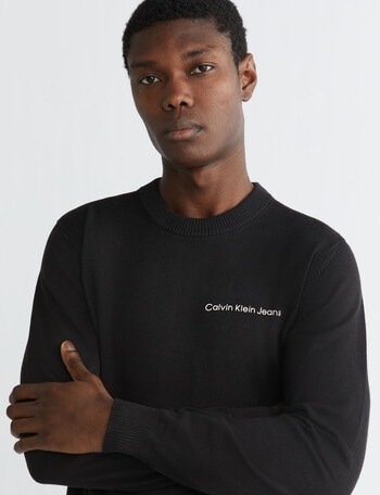 Calvin Klein Institutional Essentials Sweater, Black product photo