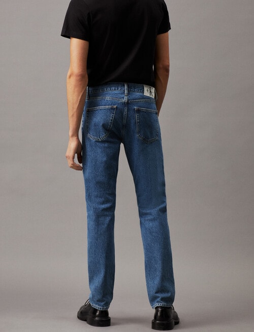 Calvin Klein Authentic Straight Leg Pant, Stone Mid Blue product photo View 03 L