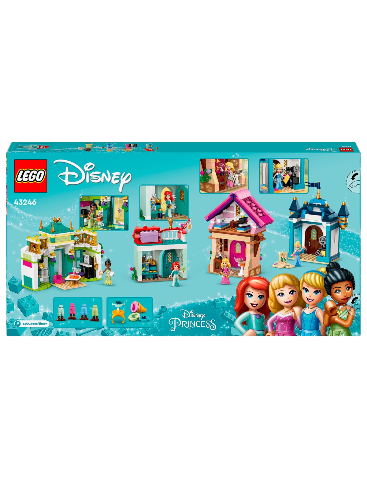 LEGO Disney Princess Disney Princess Market Adventure, 43246 - Lego &  Construction