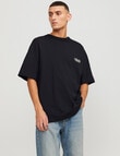 Jack & Jones Short Sleeve Crew Neck, Black product photo