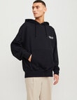 Jack & Jones Graphic Sweat Hoodie, Navy product photo