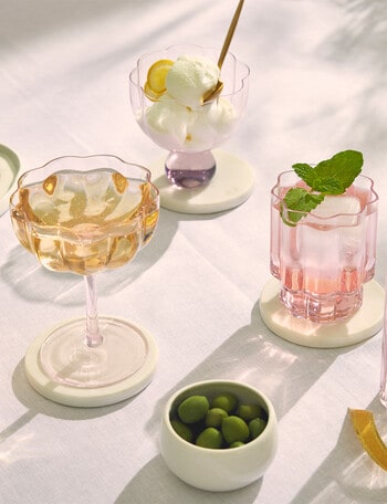 CinCin Blossom Dessert Glass, 350ml,Pink product photo