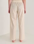 Mineral Sleep Stripe Pant, Sand product photo View 02 S