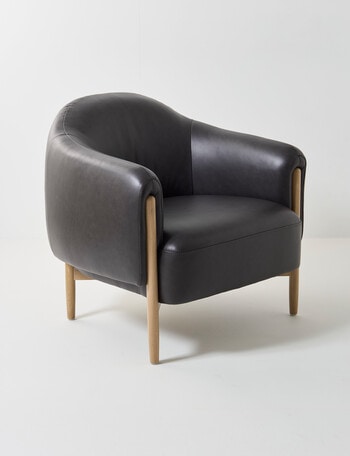 LUCA Seville Leather Chair, Ash product photo
