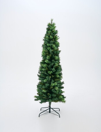 Christmas Shop Faux Slim Portland Pine Christmas Tree, 6ft, Green product photo