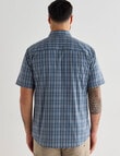 Kauri Trail Cooper Short Sleeve Shirt, Blue product photo View 02 S