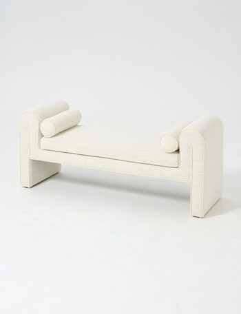 LUCA Soho Bench, Boucle Natural product photo